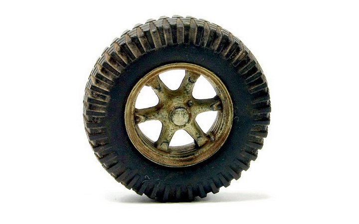 1/35 WWII German Sd.Kfz.7 Weighted Wheels Type.1 (2 pcs) - Click Image to Close