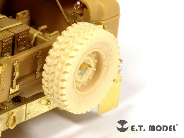 1/35 Humvee Weighted Wheels (5 pcs) - Click Image to Close