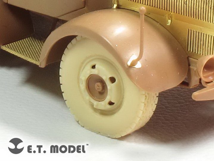 1/35 L-4500R Maultier Half-Track Weighted Wheels (3 pcs) - Click Image to Close