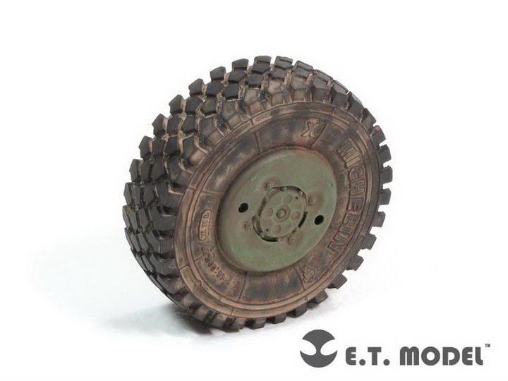 1/35 Modern US M1070 Truck Tractor Weighted Wheels (9 pcs) - Click Image to Close