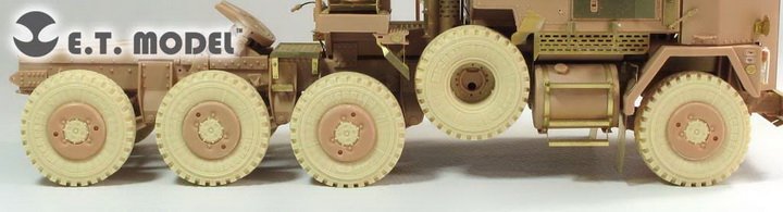 1/35 Modern US M1070 Truck Tractor Weighted Wheels (9 pcs) - Click Image to Close