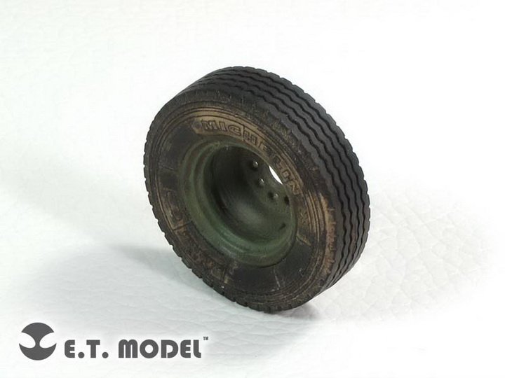 1/35 Modern US M1000 HET Semi-Trailer Weighted Wheels (42 pcs) - Click Image to Close