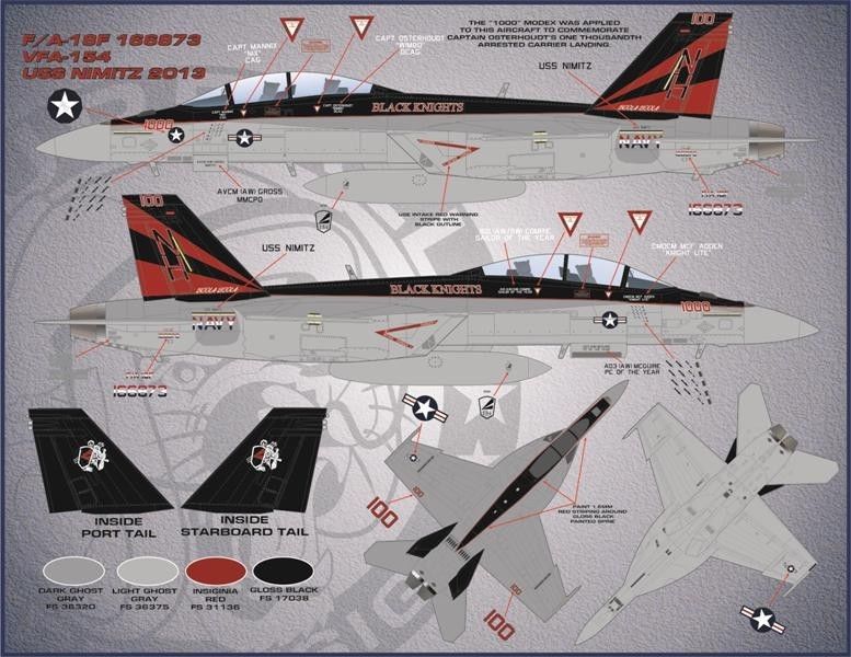 1/32 F/A-18E/F Super Hornet, Air wing All Stars Part.1 - Click Image to Close
