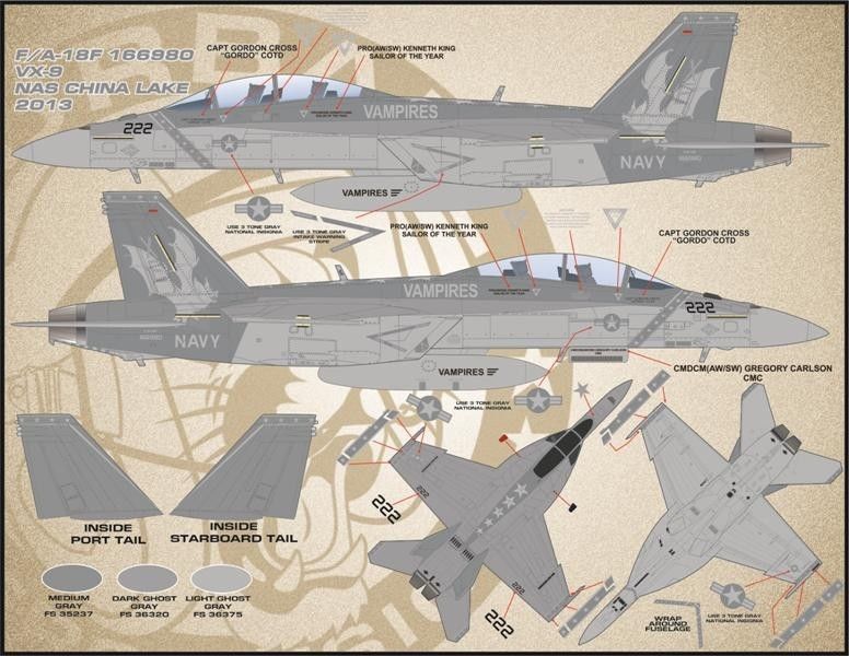 1/48 F/A-18E/F Super Hornet, Air wing All Stars Part.1 - Click Image to Close