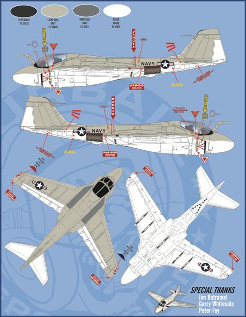 1/48 A-6A/E Intruder, Air Wing All Stars Part.1 - Click Image to Close