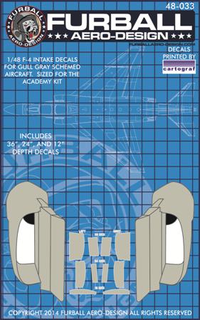 1/48 Intake Trunking for Gull Gray Schemed Aircraft - Click Image to Close