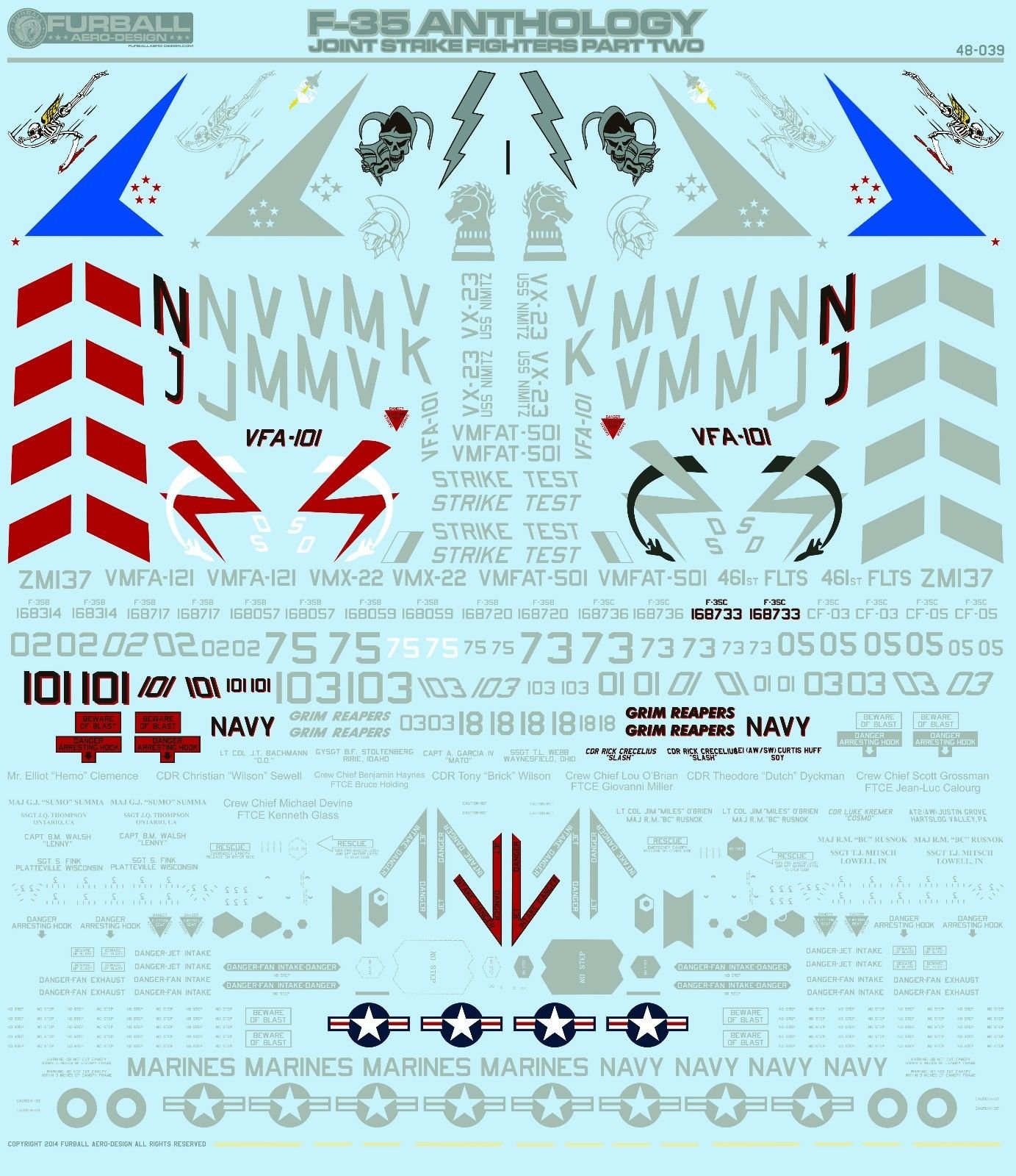 1/48 F-35B/C Lightning II, JSF Anthology Part.2 - Click Image to Close
