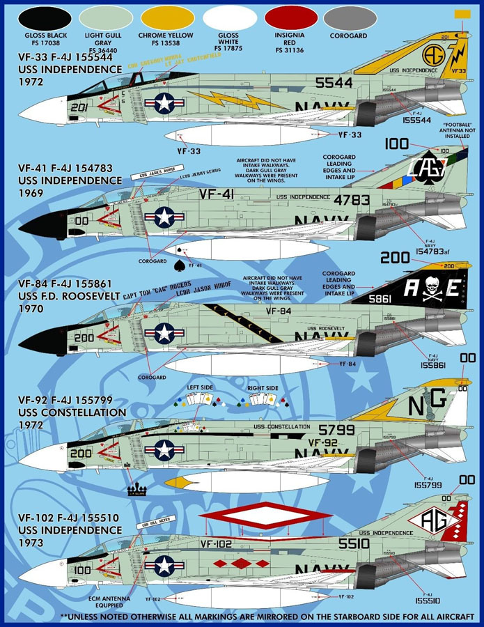 1/48 F-4J Phantom II, Air Wing All-Stars Part.3 - Click Image to Close
