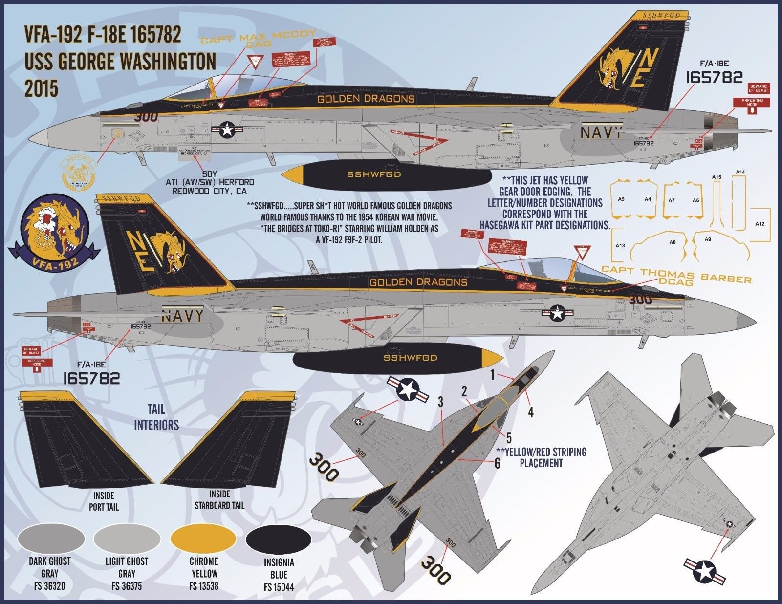 1/48 F/A-18E/F Super Hornet, Air wing All Stars Part.3 - Click Image to Close