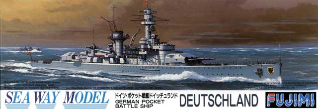1/700 German Battleship Deutschland - Click Image to Close