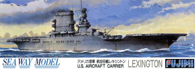1/700 USS Aircraft Carrier CV-2 Lexington - Click Image to Close