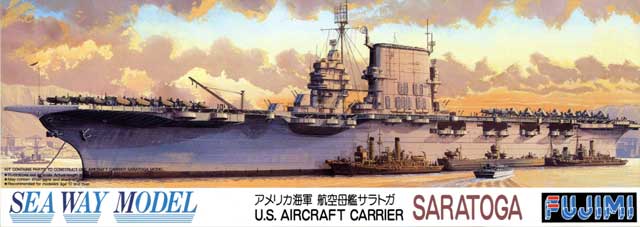 1/700 USS Aircraft Carrier CV-3 Saratoga - Click Image to Close