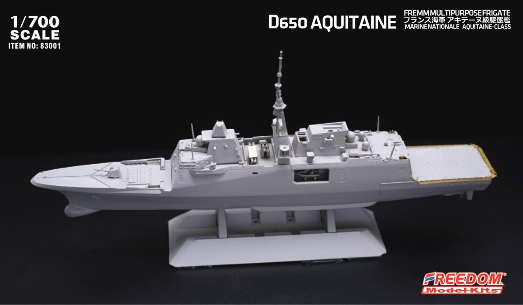1/700 D650 Aquitaine Frigate, Marine Nationale Aquitaine Class - Click Image to Close