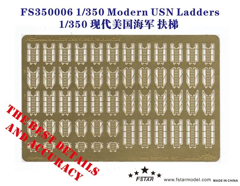 1/350 Modern USN Ladders - Click Image to Close