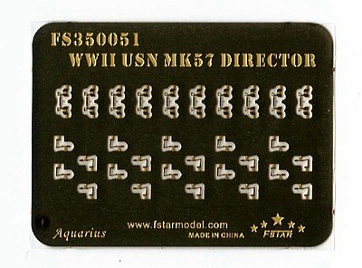 1/350 WWII USN Mk.57 Director (10 Set) - Click Image to Close