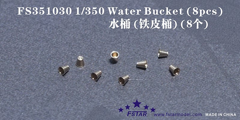 1/350 Water Bucket (8 pcs) - Click Image to Close