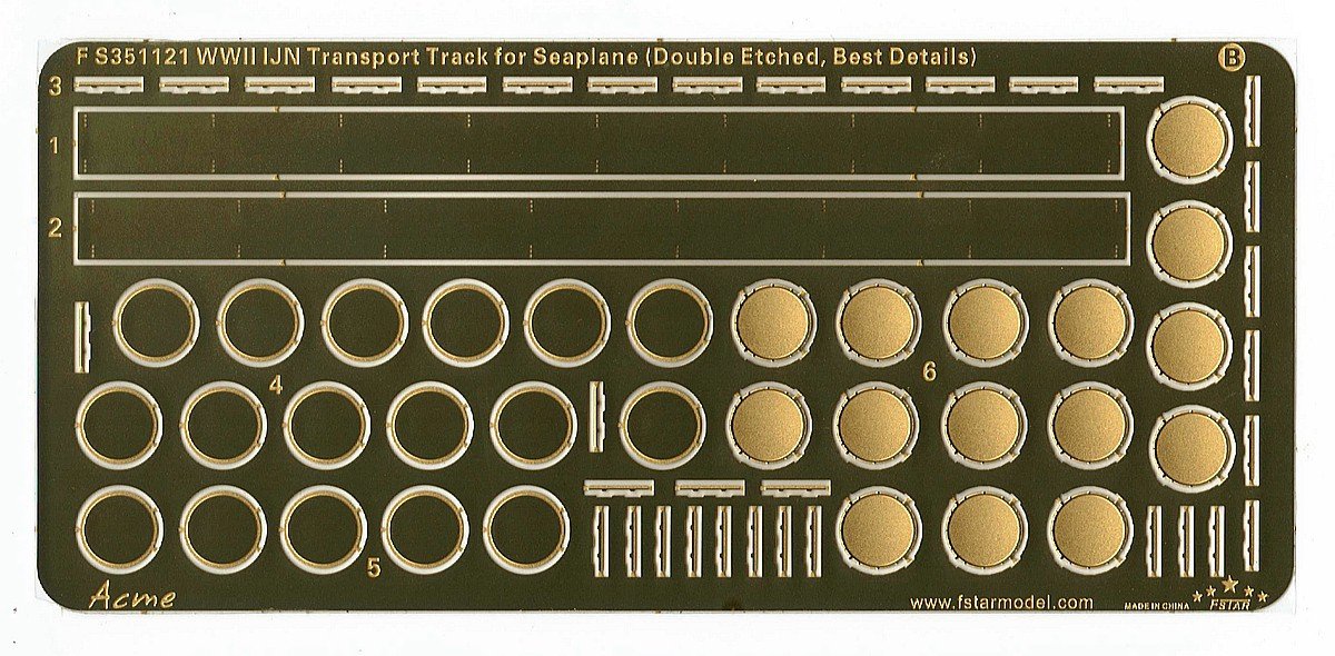 1/350 WWII IJN Transport Track for Seaplane - Click Image to Close