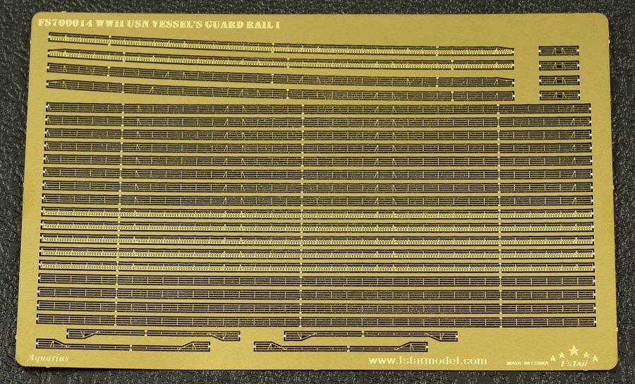 1/700 WWII USN Vessel's Guard Rail #1 - Click Image to Close