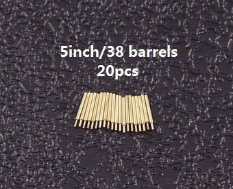 1/700 WWII USN 5 inch L/38 Barrel (20 pcs) - Click Image to Close
