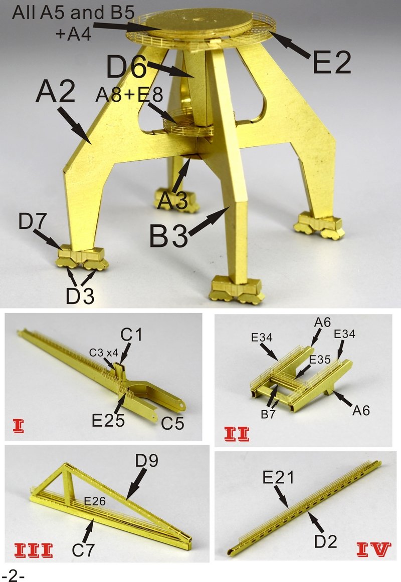 1/700 Modern Giant Travelling Gantry Crane with Double Lever Jib - Click Image to Close