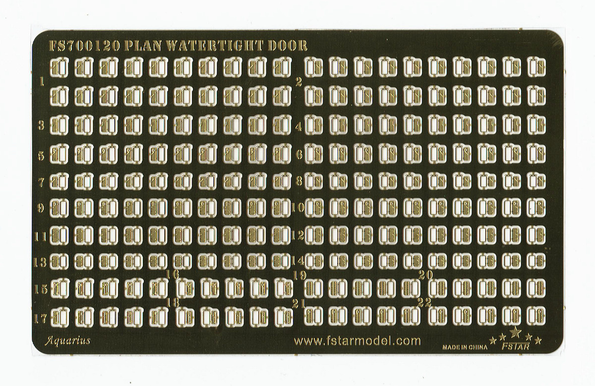 1/700 PLAN Watertight Door - Click Image to Close