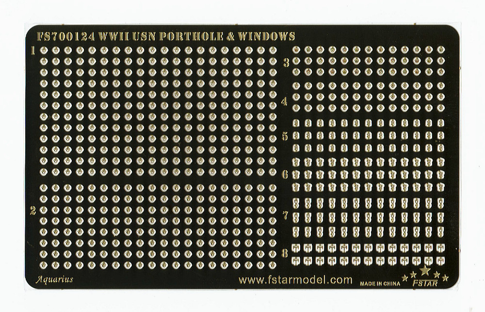 1/700 WWII USN Porthole & Windows - Click Image to Close