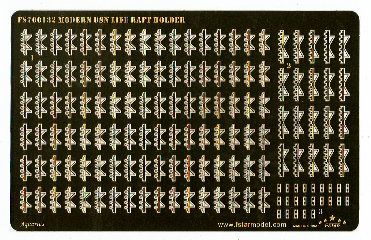 1/700 Modern USN Life Raft Holder - Click Image to Close