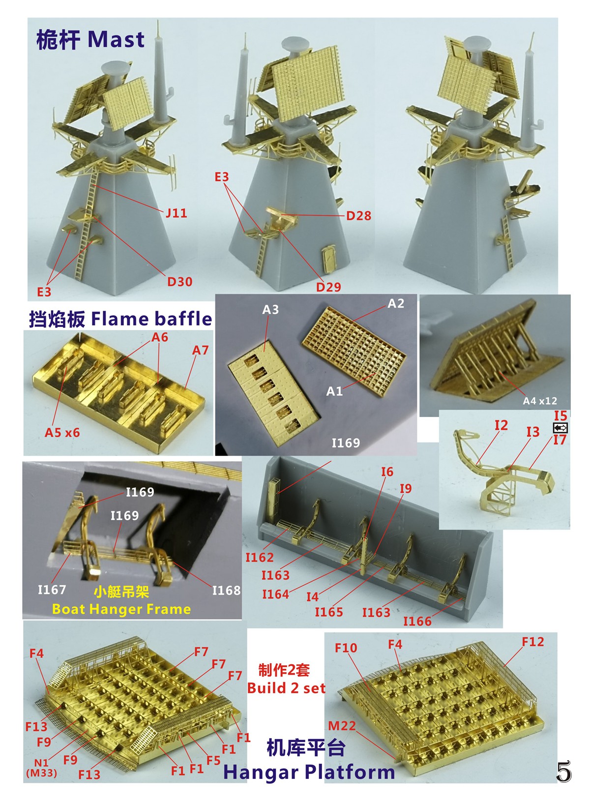 1/700 PLA Navy Liao Ning 2019 Super Upgrade Set for Trumpeter - Click Image to Close