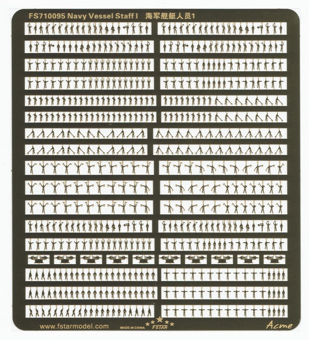 1/700 Navy Vessel Staff #1 - Click Image to Close