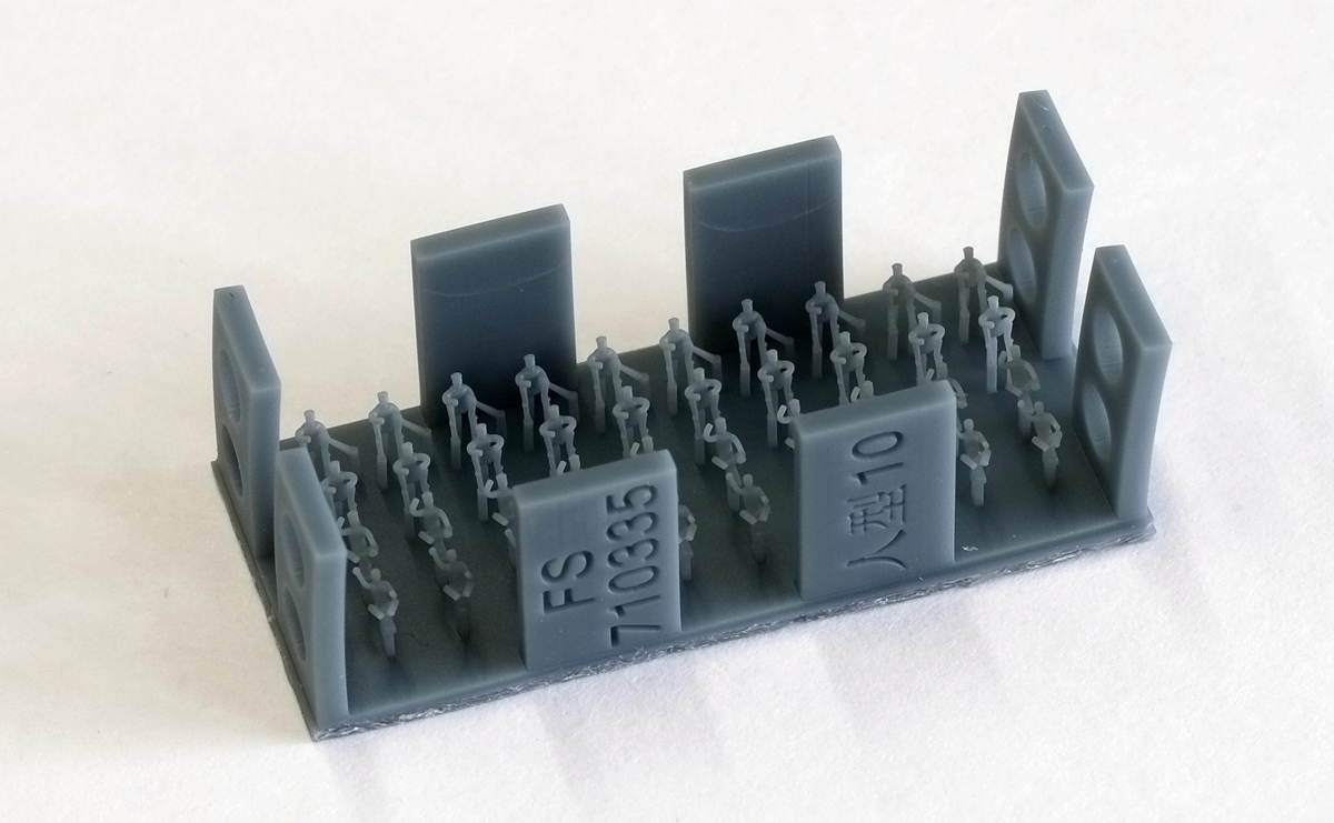 1/700 3D Resin Vessel Crew #10 (7 Gestures, 70 pcs in total) - Click Image to Close