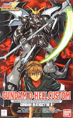 HG 1/100 XXXG-01D2 Gundam Deathscythe Hell Custom - Click Image to Close