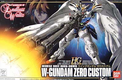 HG 1/144 XXXG-00W0 Wing Gundam Zero Custom - Click Image to Close