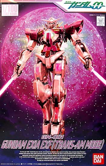 HG 1/100 GN-001 Gundam Exia EXF "Trans-AM Mode" - Click Image to Close
