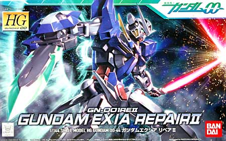 HG 1/144 GN-001REII Gundam Exia Repair II - Click Image to Close