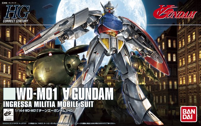 HGCC 1/144 WD-M01 Turn A Gundam - Click Image to Close