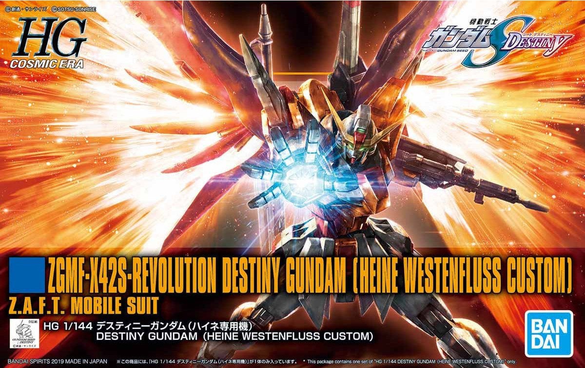 HGCE 1/144 ZGMF-X42S-Revolution Destiny Gundam, Heine Custom - Click Image to Close