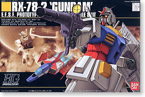 HGUC 1/144 RX-78-2 Gundam - Click Image to Close