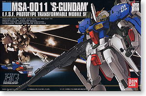 HGUC 1/144 MSA-0011 S Gundam - Click Image to Close