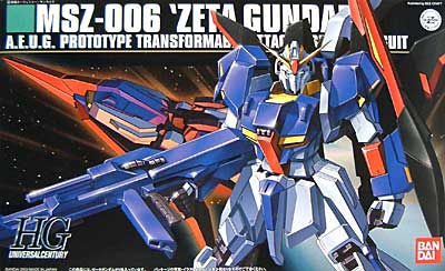 HGUC 1/144 MSZ-006 Zeta Gundam - Click Image to Close