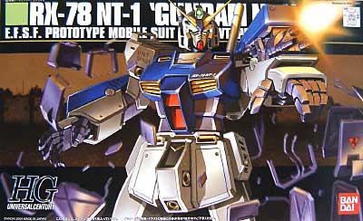 HGUC 1/144 RX-78 NT-1 Gundam Alex - Click Image to Close