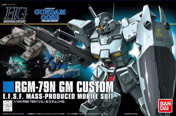 HGUC 1/144 RGM-79N GM Custom - Click Image to Close