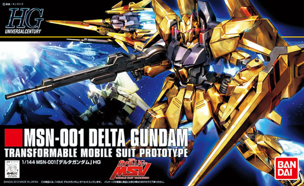 HGUC 1/144 MSN-001 Delta Gundam - Click Image to Close
