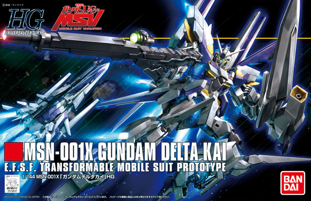 HGUC 1/144 MSN-001X Gundam Delta Kai - Click Image to Close