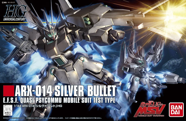 HGUC 1/144 ARX-014 Silver Bullet - Click Image to Close