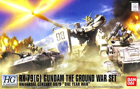 HGUC 1/144 RX-79[G] Gundam Ground Type, The Ground War Set - Click Image to Close