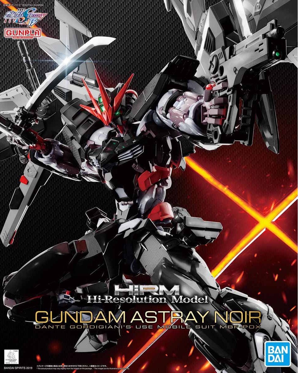 HiRM 1/100 MBF-P0X Gundam Astray Noir - Click Image to Close