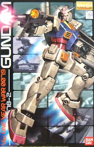 MG 1/100 RX-78-2 Gundam Ver.One Year War 0079 (PS2 Color) - Click Image to Close