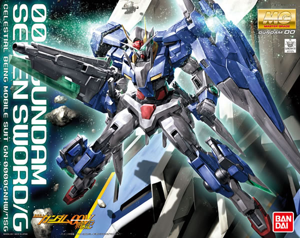MG 1/100 GN-0000GNHW/7SG 00 Gundam Seven Sword/G - Click Image to Close