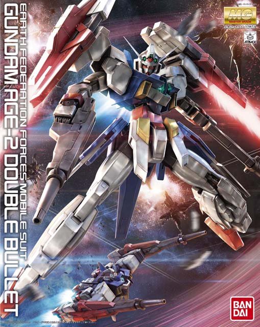 MG 1/100 Gundam AGE-2 Double Bullet - Click Image to Close