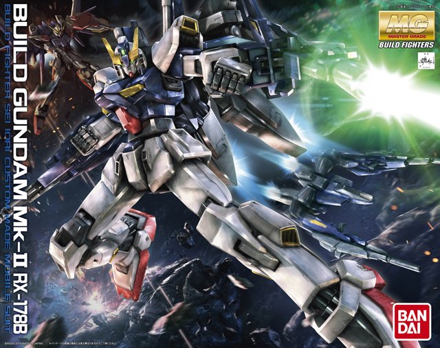 MG 1/100 Build Gundam Mk-II RX-178B - Click Image to Close